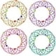 thumbnail image 1 of Ounissouiy Cesta de flores de 4 piezas, juguetes de alambre, anillo de alivio de estrés hecho a mano, bucle de ansiedad Flexible giratorio Juguetes, 1 of 6