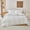 ZLJ01, variant on ChliEarime Heicatte Green Pleated Voile Quilt Cover Set Modern Bedding- Twin Size with 1 Duvet Cover (66" x 90") and 1 Pillow Sham (20" x 30")