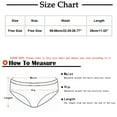 thumbnail image 3 of Odeerbi Solid Color Underwear for Women 2025 Solid Color Underwear High Waisted Lace Tight And Breathable Underwear Panties Black, 3 of 3
