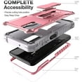 thumbnail image 5 of FITO For Moto G Stylus 2021 Case, Phone Case with Screen Protector and Kickstand (Pink), 5 of 6