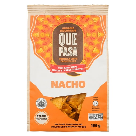 Que Pasa Nacho Tortilla Chips, 156G