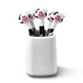 thumbnail image 1 of Snack fork animal shape design stainless steel fruit fork dessert fork food pick, 1 of 5