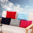 thumbnail image 2 of Rodiuiu Inflatable Pillow Leak-proof Ultralight Portable Travel Flocked Surface Sleeping Cushion Outdoor Camping Hiking Beach Rectangle Air Pillow, 2 of 7