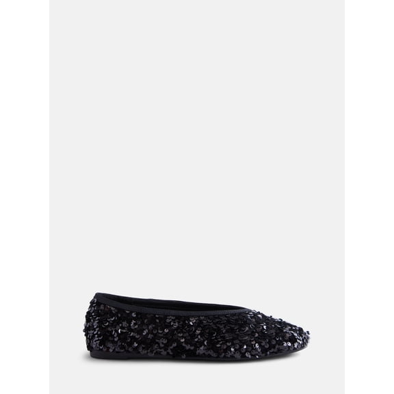 Madden NYC Women's Sequined Ballet Flats