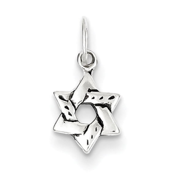 Sterling Silver Small Star of David Charm and Necklaces