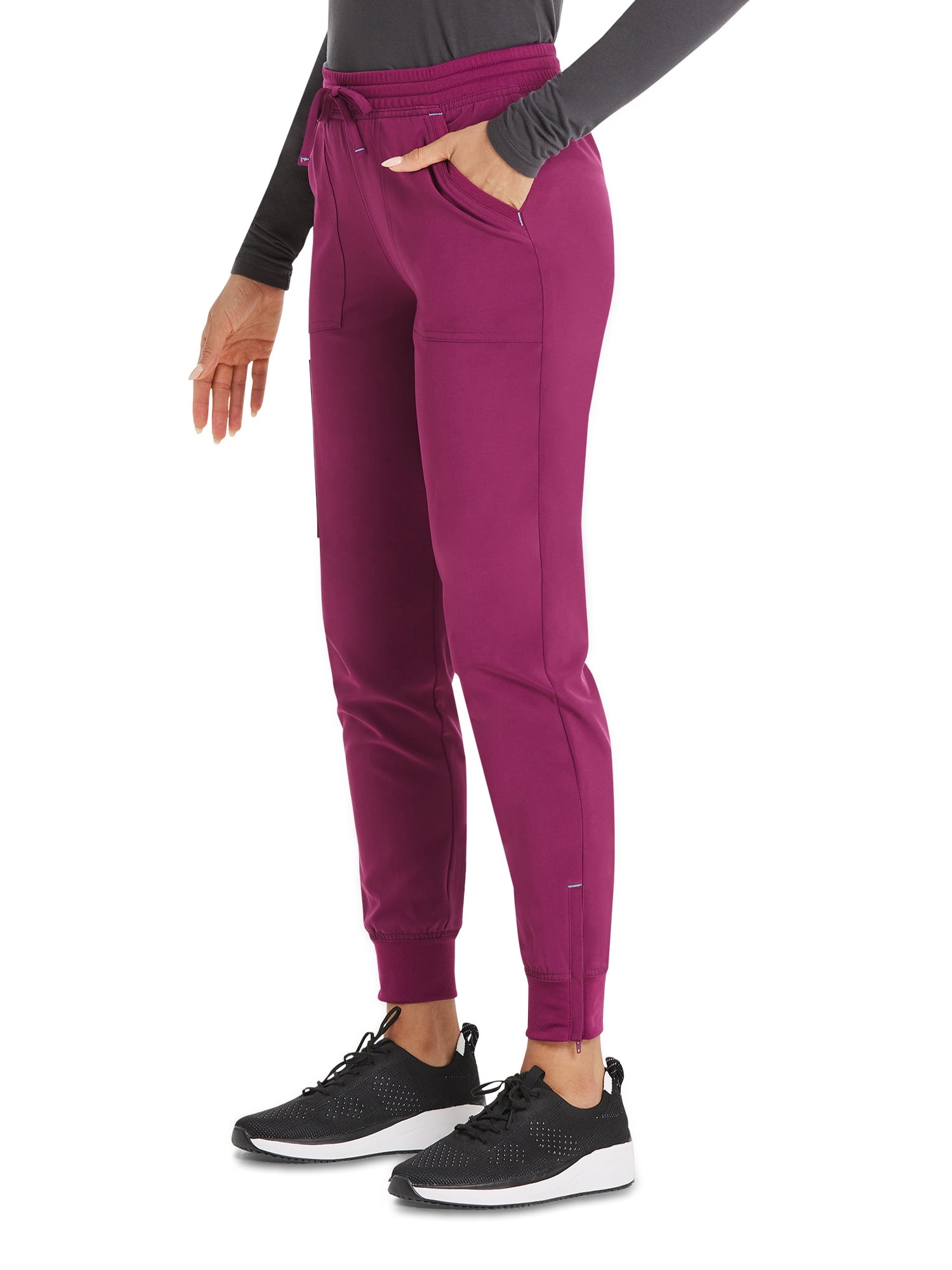 Scrubstar Women's Premium Performance Stretch Drawstring Jogger Cargo Scrub Pants, Sizes XS-3XL