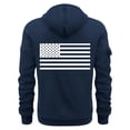 thumbnail image 4 of Sudadera con capucha para hombre, informal, con estampado, deportiva, de manga larga, blusa de poliéster, 4 of 4