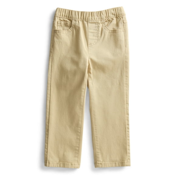 Wonder Nation Toddler Boys' Pull On Chino Pants, Sizes 12M-5T