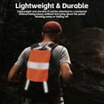 thumbnail image 2 of Ettsollp Reflective Hunting Vest High Visibility Orange Safety Panel with Reflective Strips Breathable Wear Resistant Ideal for Hunting Camping Outdoor, 2 of 8
