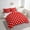 Red, variant on Erosebridal Kawaii Dot Bed in a Bag Twin size, Polka Dot Bed Set, Cartoon Theme Decor, Reversible 7pcs