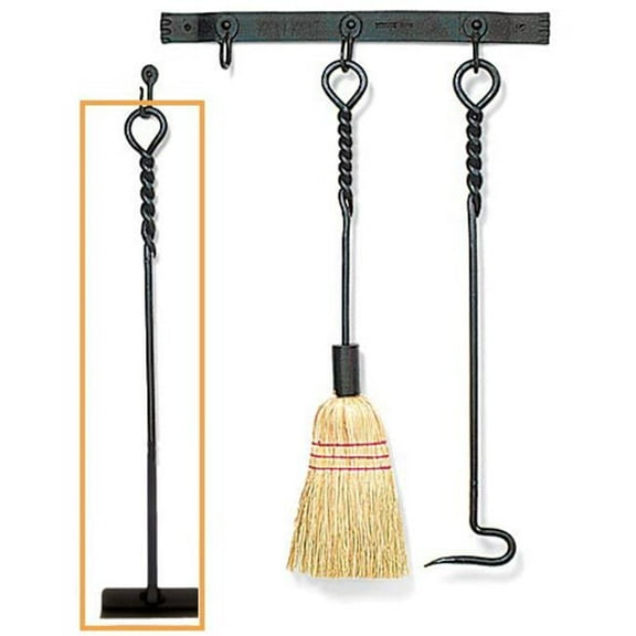 Mini Rope Design Hoe 18 Inch - Powder Coated Graphite