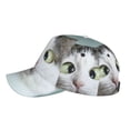 thumbnail image 5 of Daiia Funny Cat Baseball Cap Men Women Classic Adjustable For Running Workout And Outdoor Activitie All Season Dad Hat Gift, 5 of 9