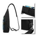 thumbnail image 2 of Disketp Sling Backpack,Multipurpose Crossbody Shoulder Bag Travel Hiking Daypack-Flying Bees, 2 of 6