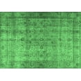 thumbnail image 1 of Ahgly Company Indoor Rectangle Persian Emerald Green Traditional Area Rugs, 4' x 6', 1 of 4