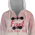 thumbnail image 4 of Every Fart is Love Note English Springer Spaniel Guilty Face Happy Valentine's All Over Print 3D Hooded Duffle Toggle Coat Springers Dog Lover Gifts - 01016, 4 of 6