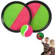 Dazzling Toys Catch Ball Game Set - Toss and Catch Sports Game Set - 7 in. Diameter Disc