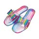 thumbnail image 2 of Verano color degradado Jelly Bottom Flat Bow Rhinestone Sandalias Zapatos de mujer Wmkox8yii hj789, 2 of 3