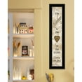 thumbnail image 3 of HomeRoots 33 x 9 x 1 in. Vintage Kitchen 4 Black Framed Print Wall Art, 3 of 3