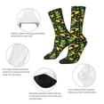 thumbnail image 4 of Balery Happy St. Patrick's Day Calcetas Largas con Estampado para Hombre y Mujer – Suaves y Transpirables, Talla Única (US 5-11), 4 of 6