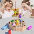 thumbnail image 2 of Juego de Pesca Magnética para Padres e Hijos Juguete de Educación Temprana de Pescar Peces al Modelo Montessori Diseño de Madera con Números y Colores Ideal para Niños Fivean unisex, 2 of 2