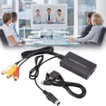 thumbnail image 1 of Terminal Av + S A Compatible Con Convertidor Hdmi Sincronización De Audio Y Video Rca A Compatible Con Adaptador Hdmi Advancent EL016245-00, 1 of 5