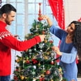 thumbnail image 5 of 10Pcs Christmas Snowflake Ornaments Decorations,Crystal Ornaments Set for Christmas Tree Decor Winter Wonderland Birthday New Year Party Supplies, 5 of 6