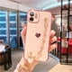 thumbnail image 1 of Funda galvanizada para pulsera de moda para iPhone 14 Pro, 13, 12 Mini, 11, X, XR, Xs, Max, SE2, 7, 8 Plus, Love Heart, parachoques Fivean unisex, 1 of 2