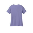 thumbnail image 5 of Port & Company Ladies Core Cotton V-Neck T-Shirt Violet 3X-Large, 5 of 5