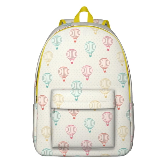 Sac à Dos Géométrique Abstrait, Sac d'École Dégradé Arc-en-Ciel avec Design Aquarelle Coloré, Sac de Jour Style Artistique Boho, Imprimé Abstrait Esthétique Moderne