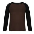 thumbnail image 3 of Gifts Dianli Men's Thermal Base Layer Shirt Long Sleeve Moisture Wicking Solid Color Crewneck Top for Cold Weather Outdoor Casual Wear with Soft Breathable Fabric, 3 of 7