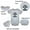 Gray, variant on iDzn Pack of 2, I Still Live with My Parents & My Parents Did Not Practice Social Distancing Funny Rompers For Babies, Newborn Baby Unisex Bodysuits, Infant Jumpsuits, Toddler One-Piece Oufits