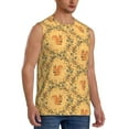 thumbnail image 2 of Daiia Cartoon Squirrel Printed Men's Tank Tops,Casual Soft Sleeveless Gym Muscle Shirts Bodybuilding Tee-3X-Large, 2 of 8