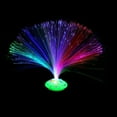 thumbnail image 2 of Fiber Optic Lights under $5! Xqxayjr Fiber Optic Flower Light, Tricolor LED Starry Night Lamp with Flashing Modes, Romantic Tabletop Decor for Home Bedroom, 2 of 9