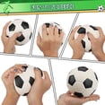 thumbnail image 4 of Minibalones de fútbol de espuma Umnodobn de 5 cm, paquete de 3, para fútbol sala, 4 of 9