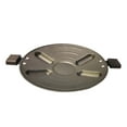 thumbnail image 2 of S SERENABLE Camping Griddle Korean Cookware Frying Cooking Travel Camping Frying Pan Pancake 31cm, 2 of 9