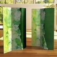 thumbnail image 6 of Oriental Furniture 6 ft. Tall Green River Canvas Room Divider - 3 Panel, 6 of 6