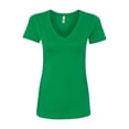 thumbnail image 2 of Next Level - Women's Ideal V-Neck T-Shirt - 1540 - Kelly Green - Size: L, 2 of 3