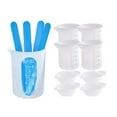 thumbnail image 1 of Resin Silicone Measuring Cup DIY Craft Casting Jewellery Making Mixing Cups with Stick Tool for Professional Craftsman 13 Pieces/Set, 1 of 9