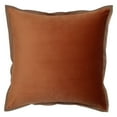 thumbnail image 4 of pillow perfect velvet flange solid decorative throw pillow, 4 of 11