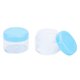 thumbnail image 1 of 20pcs Empty Cream Bottle Jar Refillable DIY Skin Moisturizing Gel Container (15g/pc Blue Cap), 1 of 4