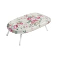 thumbnail image 3 of Tabla de planchar Tabla de planchar multifuncional, funda lavable, accesorios de planchado plegables, portátil, pequeña para dormitorio, hogar, costura, viaje, sala de , Rosado Magideal Tabla de planchar, 3 of 7