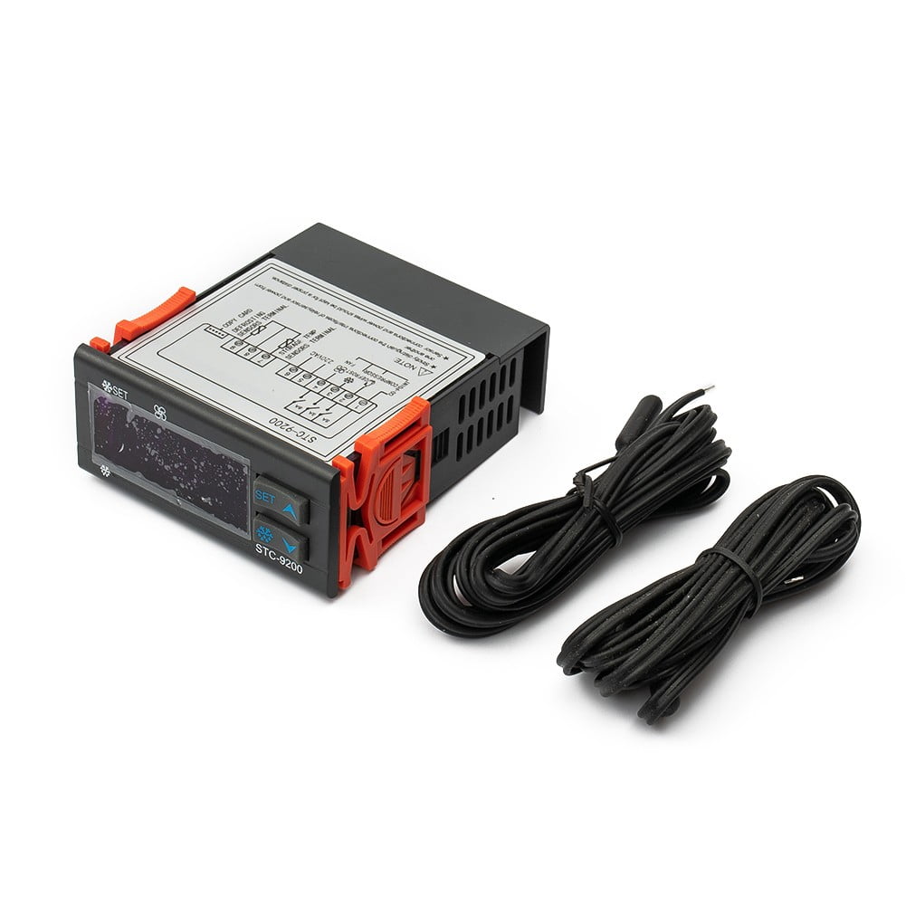 AC 220V Digital Temperature Controller STC-9200 Included Defrosting Two Sensors