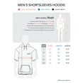 thumbnail image 6 of Hat and Beyond Men's Casual Gym Workout Short Sleeve Hooded Sweatshirt, 6 of 6