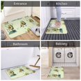 thumbnail image 5 of Gaeub Avocado for Exercise Print Door Mat with Heavy Duty Backing,Welcome Mats for Entryway, Flannel Anti-Slip Doormat, Garge Porch Entryway Mat,16x24in Outdoor Indoor Welcome Mat, 5 of 7