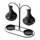 thumbnail image 2 of Candelabro colgante para velas de té, quemador de aceite esencial, regalo de escritorio, difusor de aceite, quemador, calentador derretido para San Va Negro, 2 of 8