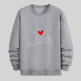 thumbnail image 4 of NuoCaiYun Sweatshirt Men's Crew Neck Fashion Valentine's Day Print Tops Long Sleeve Casual Loose Comfort Pullover, 4 of 6