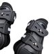 thumbnail image 4 of Botas para tendones de caballo, con carcasa de PU y forro de neopreno, para patas delanteras y traseras Delantero + Trasero Negro M, 4 of 8