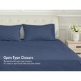 thumbnail image 4 of Fundas de almohada Sunflower King 100% algodón 50 x 100 cm Crown Blue x2, 4 of 9