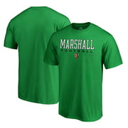 Men's Fanatics Branded Green Marshall Thundering Herd True Sport Football T-Shirt