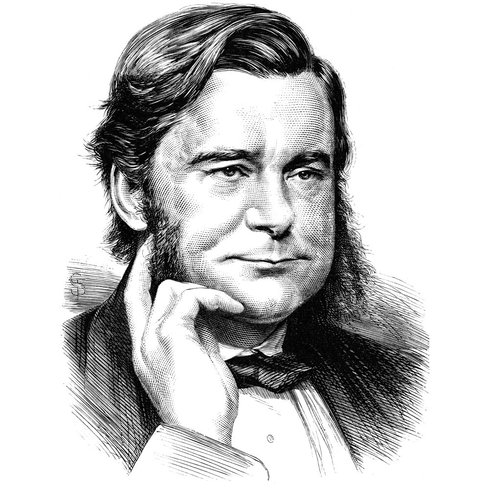 Thomas H Huxley (18251895) Nenglish Biologist Wood Engraving American